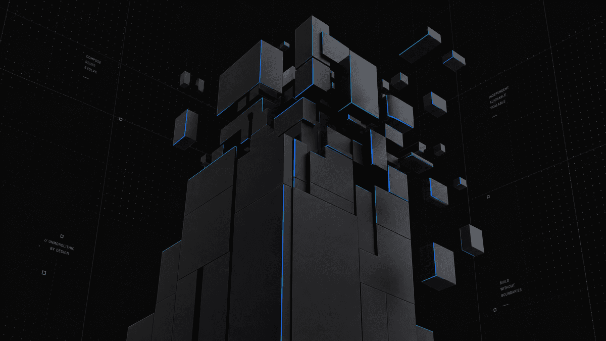 Monolith fragmenting into independent services